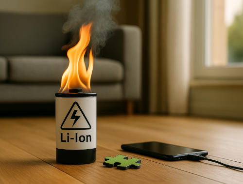 Batteries électriques Risque Prévention Et Assurance Habitation